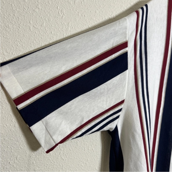 NWT Vintage Slammer USA by Munsingwear Men's Polo Size XL MADE IN USA Striped - Picture 13 of 14